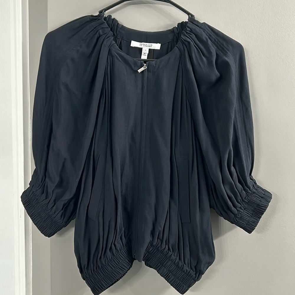 10 Crosby Derek Lam short sleeve jacket